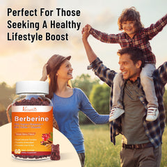 Vazatisi Berberine gummies after-meal bite convenient on-the-go use.