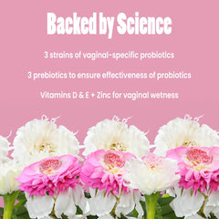 VB Health Soaking Wet packaging box highlighting vaginal health-focused probiotic blend