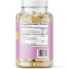 VB Health Soaking Wet vitamins and minerals label emphasizing daily wellness