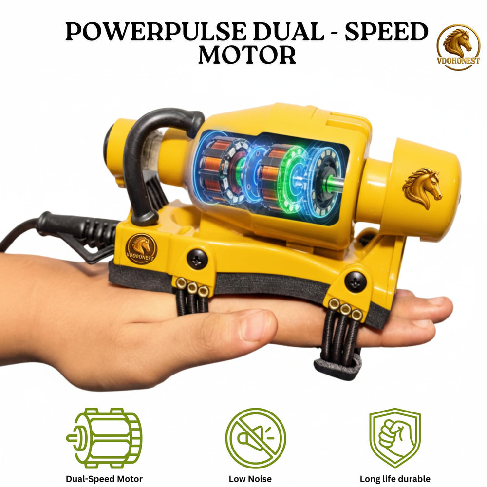 VDOHONEST attachments offer wide and focused massage options.