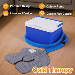Veanvoky quiet pump and double-layer insulation promote restful tissue cooling.