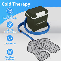 Veanvoky universal compression pad fits multiple joints.