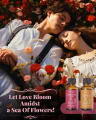 Gift-ready rose and ylang-ylang set from VEDA TINDA SCENT for romantic gifting