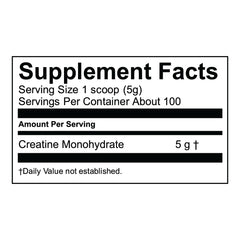 Vega Creatine Monohydrate Micronized powder added to a protein shake for training support.