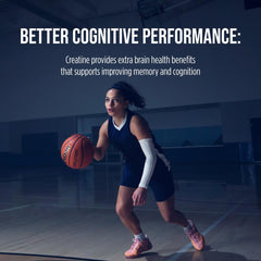 Vega Creatine Monohydrate Micronized powder aids recovery after a workout through hydration.