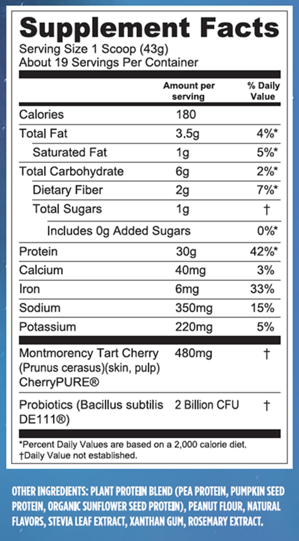 Vega Sport Berry protein smoothie with vibrant color and texture.