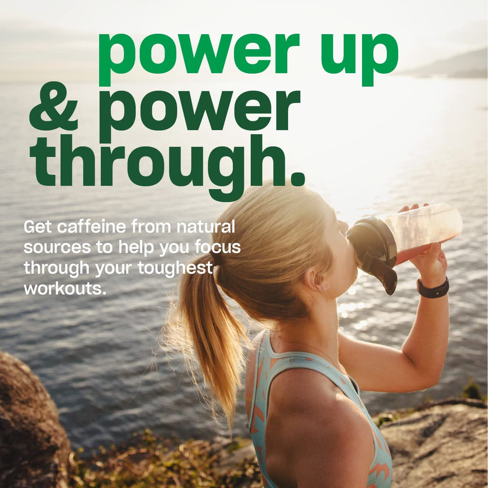 Vega Berry-prepared drink image shows low-carb option for keto-conscious exercisers.
