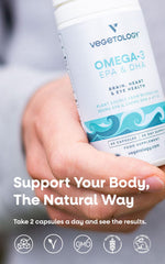 Eco-friendly packaging with biodegradable bottle reflects sustainable production