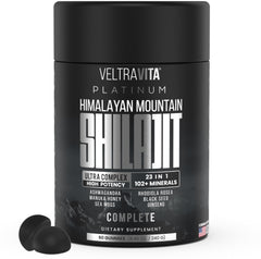 VeltraVita bottle showing the 28,000 mg 23-in-1 formula for daily wellness