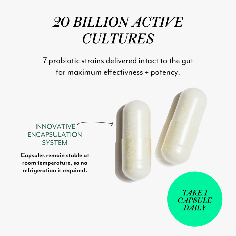 Close-up of Veracity Metabolic Defense capsules supporting digestion.