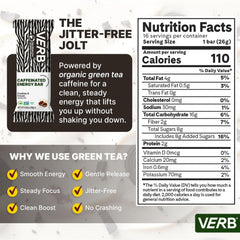 Closeup of Verb Cookies & Cream bar highlighting creamy texture and flavor