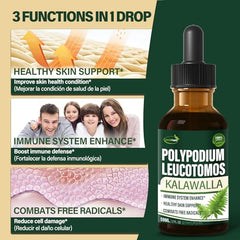 Verdeherb Polypodium leucotomos dropper highlights rapid absorption and convenience