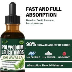 Verdeherb drops label emphasizes 2 oz packaging and CGMP quality