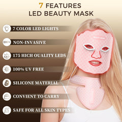 Verfubo LED mask with multi-wavelengths supports comprehensive home light therapy