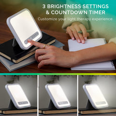 Verilux HappyLight Mini delivers 10,000 lux for home or office use