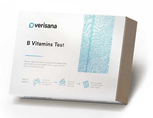 Verisana B Vitamins Test Kit for simple at-home sampling of B9 and B12.