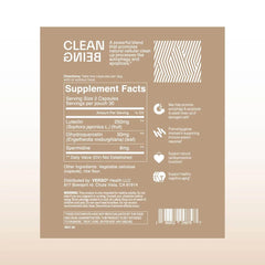 Verso Clean Being Spermidine ingredients spotlight luteolin and dihydroquercetin.