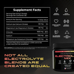 VERUS NUTRITION lemon-lime electrolyte powder dissolving in water for quick hydration