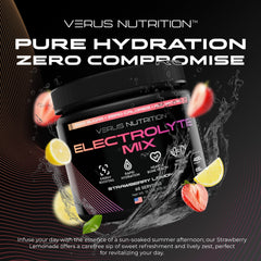 VERUS NUTRITION Miami Vice powder ready to boost flavorful hydration