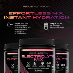 VERUS NUTRITION Electrolytes zero-sugar formula suitable for keto users