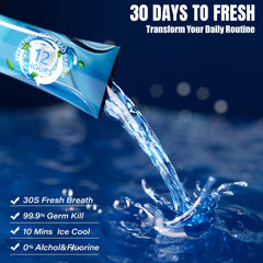 VeteLab fluoride-free mouthwash packets offering clean breath without fluoride