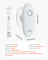 VEVOR face mode shows gentle lifting of facial contours