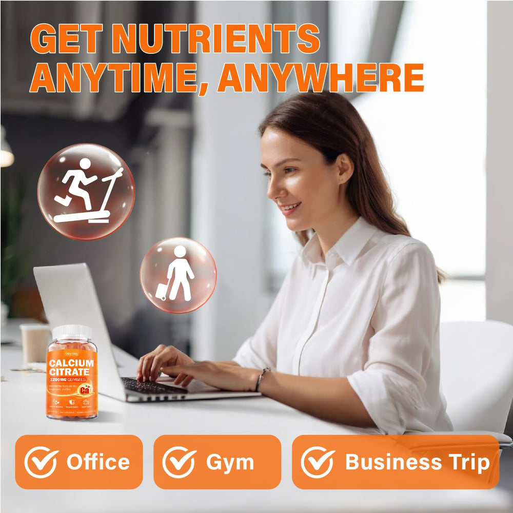 Veyttisy Calcium 1200mg D3 packaging highlighting K2 and minerals