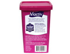 Viactiv chews on shelf demo suggests convenient, tasty alternative to pills.