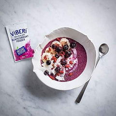 New Zealand grown blackcurrants deliver vibrant color and polyphenols.