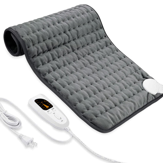 VIBOOS heating pad ideal for back, neck and shoulders with six heat levels.