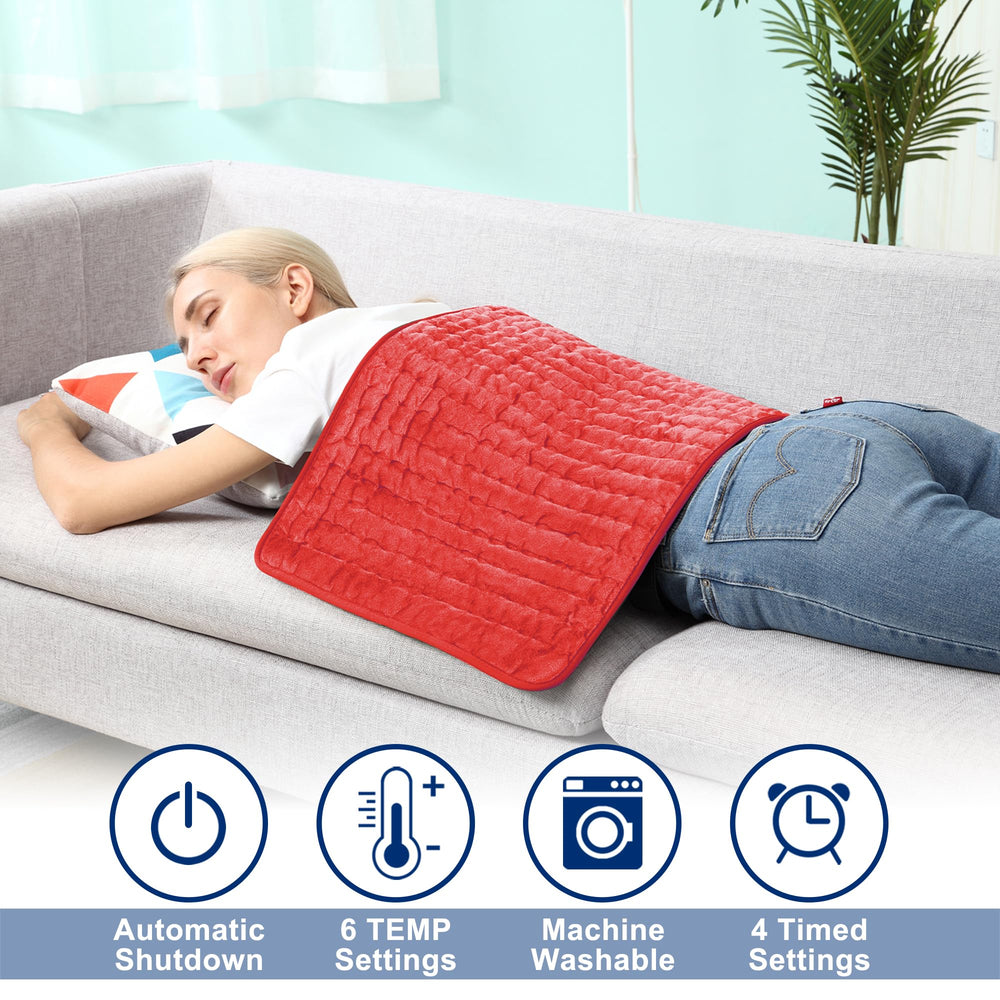 VIBOOS 6 heat settings for customizable warmth and comfort.