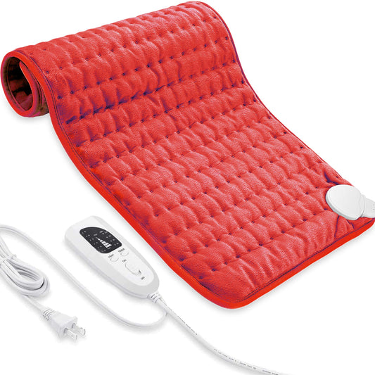 VIBOOS heating pad for back and shoulder relief and comfort.