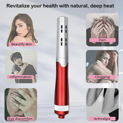 Vibrance 7.0 THZ Wand Blower energy balance session visuals.