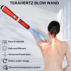 Vibrance Terahertz Wand Blower side view showing ergonomic design