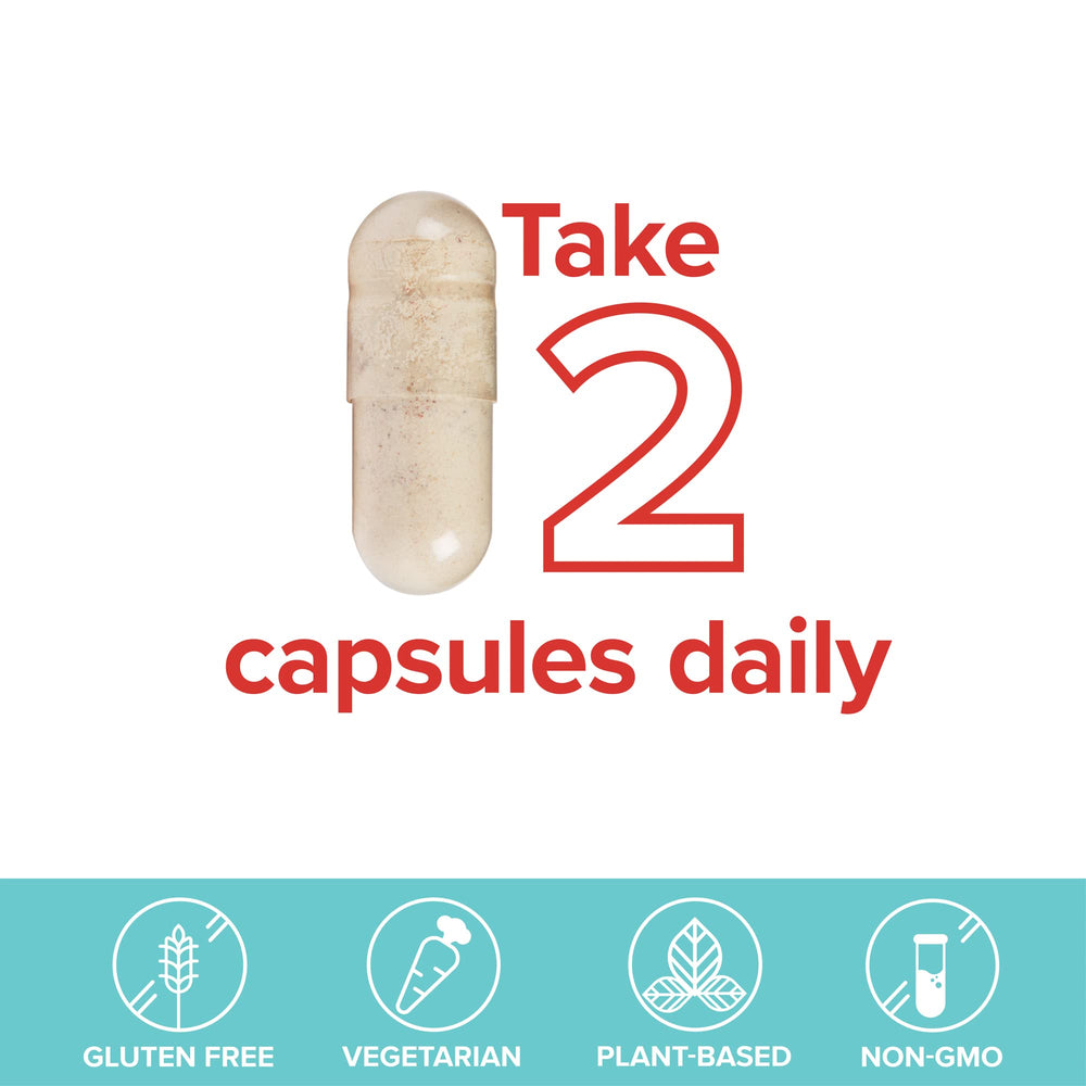 Vibrant Health Gigartina capsules poured for daily intake.