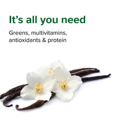 Vibrant Health Maximum Vibrance mixing in water demonstrates easy, convenient daily nutrition.