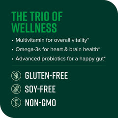 Vibrant Health Trilogy probiotic 20B CFUs with 12 strains