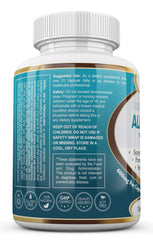 Vibraxlabs Alpha Lipoic Acid 600mg capsules close-up highlighting pure capsule texture