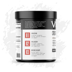 Scoop beside VICERA powder for quick pre- or post-workout shakes