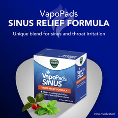 Single VapoPad insert ready for scent pad slot, delivering gentle essential oil relief.