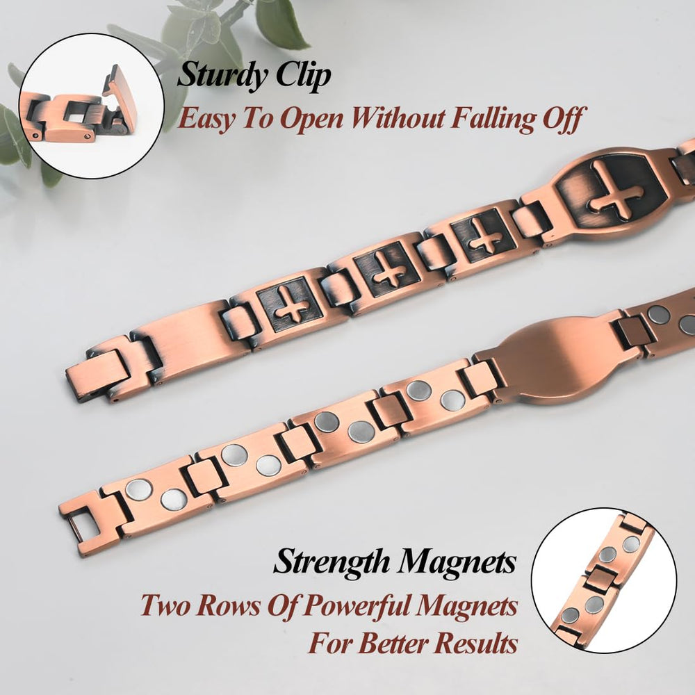 Vicmag adjustment tool with bracelet, easy at-home resizing for a precise fit.