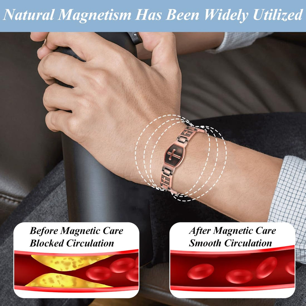 Vicmag hypoallergenic, lead- and nickel-free for sensitive skin.