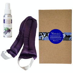 Gift box set of Victoria's Lavender essentials for gifting.