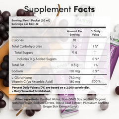 Vida Lifescience Aurora Mega-Pack 32 packets on display highlights convenient single-serve format.