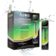 Vida Lifescience Aurora packet front, ready for quick daily fueling and convenient dosing.