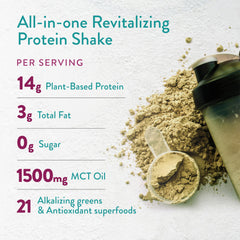 VIDAPURA Keto-Green Protein ingredients panel highlighting pea protein