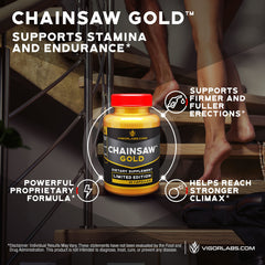 Vigor Labs Gold Stack dosage guide image helps plan meals and timing.