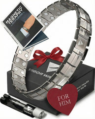 Vigor Wave men’s bracelet — lightweight feel for all-day comfortable style