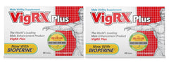 VigRX Plus two-box display showing capsules for daily vitality.