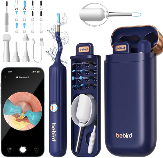 Villa Art Earsight Plus E33R camera inspection shows ear canal visuals for safer cleaning